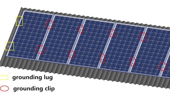태양 광 프로젝트를위한 접지 시스템을 설치하는 방법