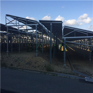 일본에서 1.5mw에 대한 농장 태양 설치 시스템